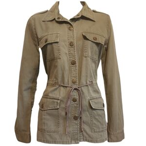 Blu Pepper green Utility Jacket Size Small